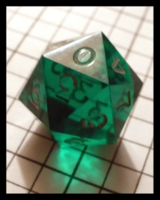 Dice : Dice - DM Collection - Gamescience Green Transparent D20 0-9 - Ebay Oct 2010